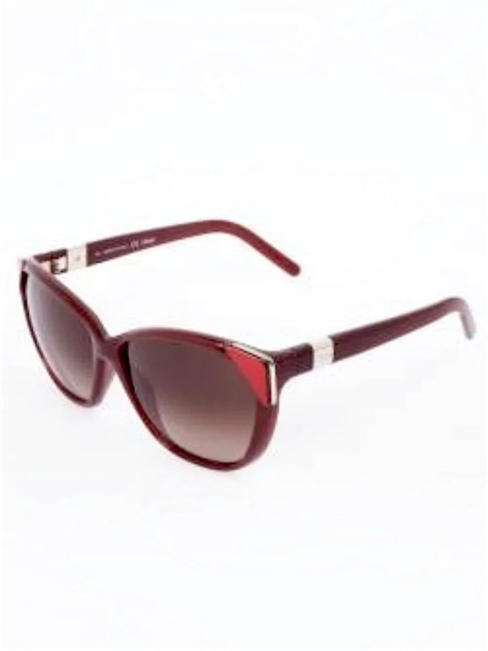 Chloë CE600S Bordeaux Oversized Cat Eye Made In Italy 60 14 135 Sunglasses